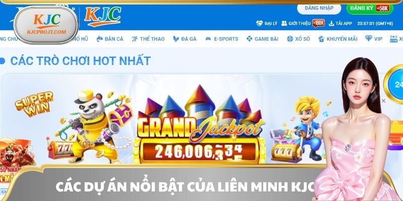 Các dự án nổi bật của liên minh KJC